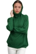 Baby Alpaca dames kasjmier pullover met kol tanis green leaf m